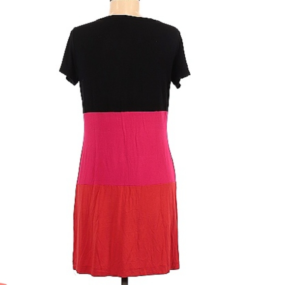H&M color block mini size 8 dress - Picture 2 of 6